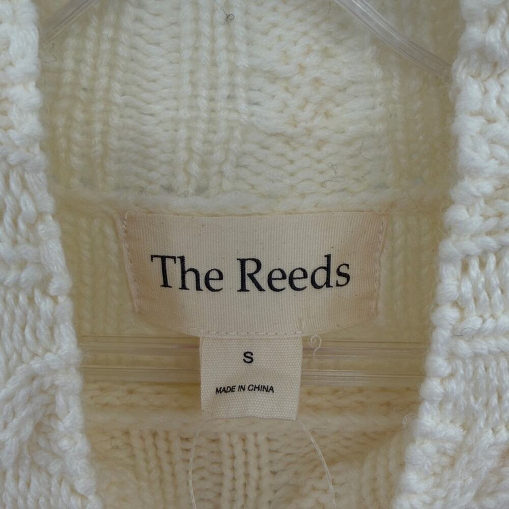 J. Crew Women's The Reeds Nordic Neutral Knit Sweater - Cream - S - New with tag - Picture 4 of 8